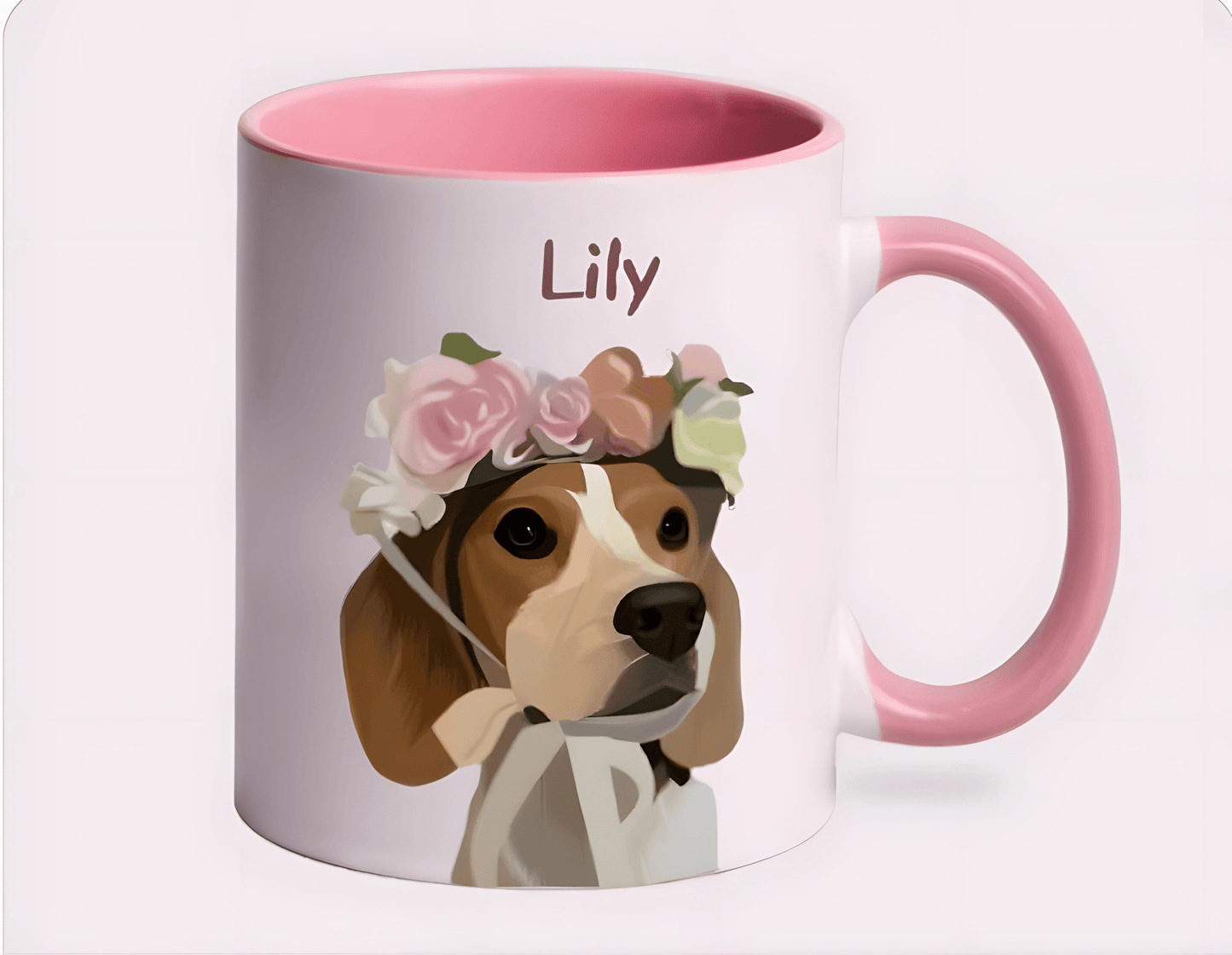 Custom Pet Cartoon Mug, Custom Pet Art mug, Personalized Cartoon Portrait, Custom Pet Art, Gift Idea for Dog Lovers, Veterinarian gift, Pet Memorial, Dog Owner - ecochicdelight