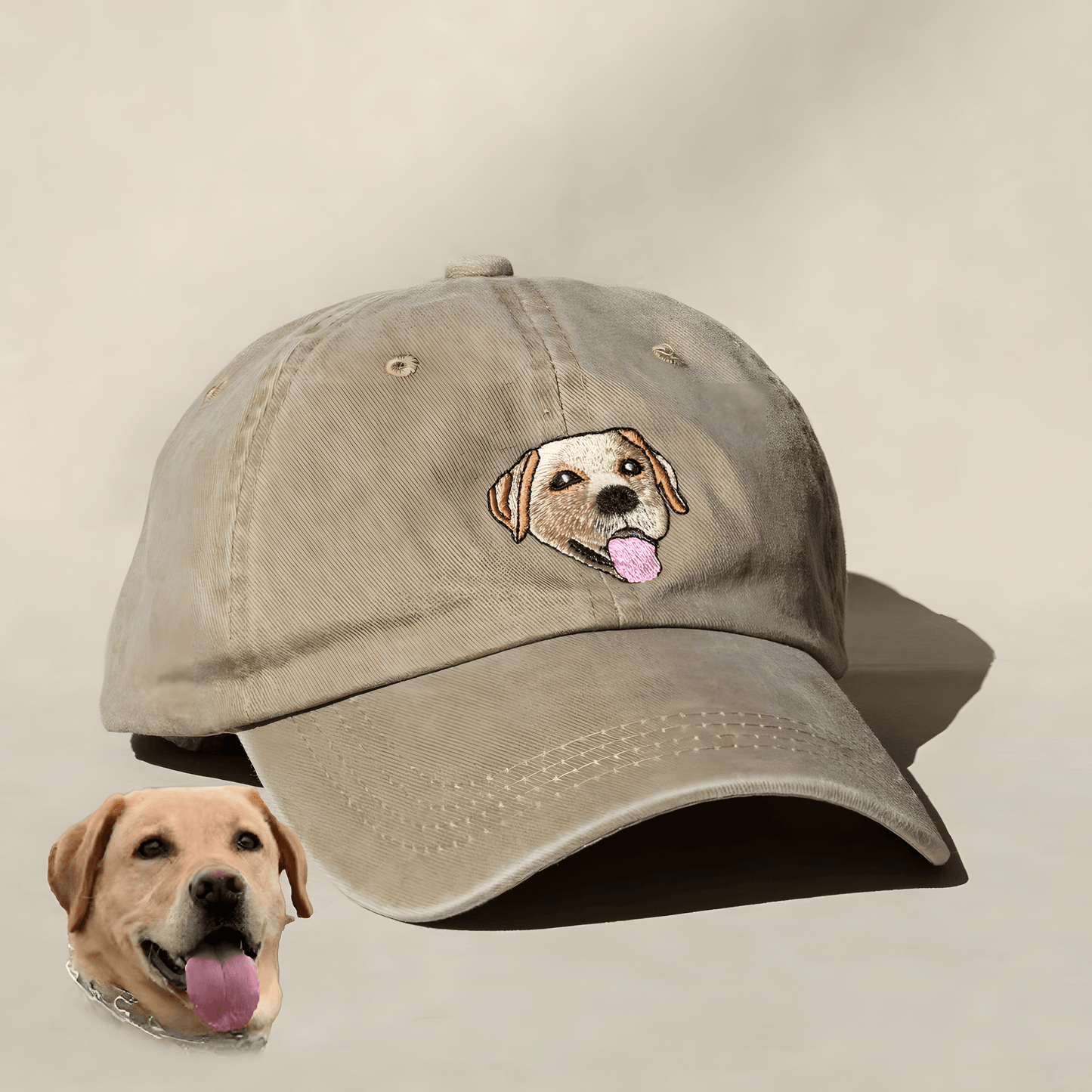 Custom Embroidered Pet Baseball Hat Custom Embroidered Dog Hat Custom Embroidered Pet Cat Hat Personalized Baseball Cap Using Your Pet Dog Photo - ecochicdelight